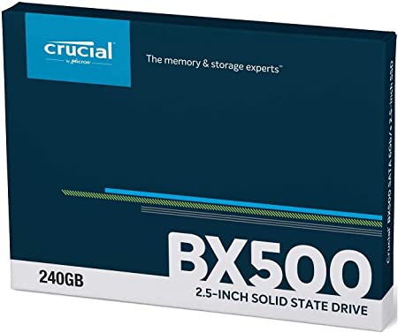 [50824078c] Crucial BX500 240GB 2.5 inch SATA3 Solid State Drive