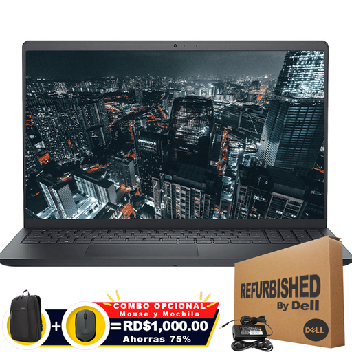 [I35117126BLKRFF] ❞𝐑𝐞𝐟𝐮𝐫𝐛𝐢𝐬𝐡𝐞𝐝❞ Dell Inspiron 3511 15.6&quot; FHD Touch Core™ i7-1165G7 1TB 16GB W11 BLACK