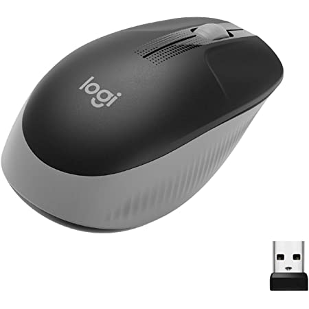 Logitech M190 Full-Size Wireless Mouse Charcoal
