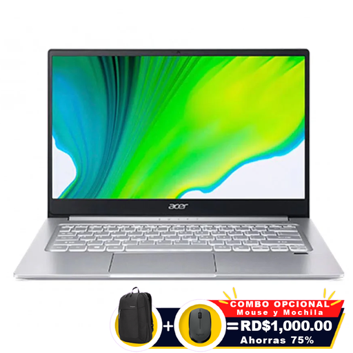 [NXABLAA002] Acer SWIFT 3 SF314 14&quot; FHD Core™ i5-1135G7 512GB SSD 8GB W10 SILVER Bcklt