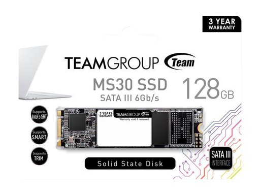 [DISC-128GBM2] Disco Duro M.2 2280 Sata III 128GB SSD