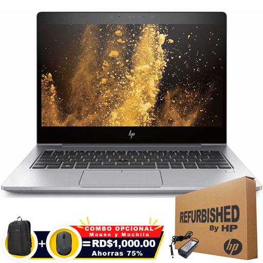 HP Elitebook 840 G5 14" FHD Core™ i7-8650U 256GB SSD 16GB W10 Pro SILVER