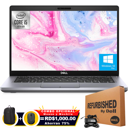 Dell Latitude 5411 14" FHD Core™ i5-10400H 2.6GHz 512GB SSD 32GB W11 Pro Bcklt