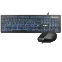 ALGC8264 Gaming Keyboard + Mouse combo membrane RGB - ENGLISH - BLACK