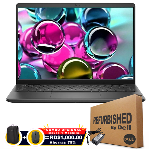 Dell Inspiron 5440-5463BLK 14" FHD Core™ i5-1334U 512GB SSD 8GB W11 BLACK Bcklt