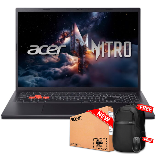 Acer Nitro Lite NL16-71G-57JX 16" WUXGA FHD 165Hz IPS Core™ i5-13420H 512GB SSD 8GB W11 NVIDIA® RTX 3050 6GB BLACK Bcklt