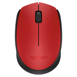 Logitech M170 Wireless Mouse Rojo/Negro