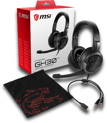 [IMMERSEGH30V2] MSI GH30 Immerse Gaming Headset