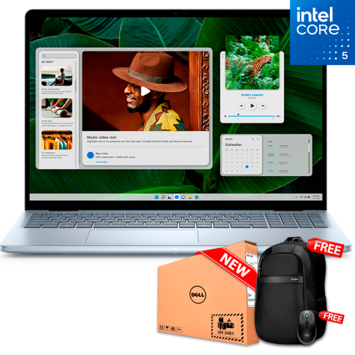 Dell 16 DC16250 16" WUXGA FHD Touch Core™ 5 120U 512GB SSD 16GB W11 ICE BLUE