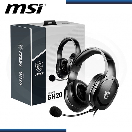 [IMMERSEGH20] MSI Immerse GH20 Gaming Audifono Con Microfono