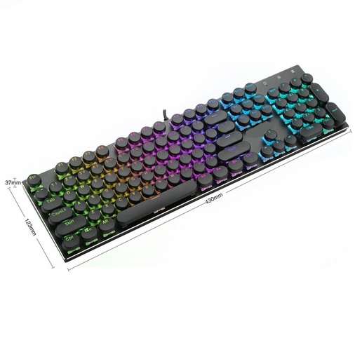 [YOOSOK600] Teclado Gaming E-YOOSO K-600 Mecanico iluminado RGB