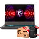MSI A15 B7VE 15.6" FHD IPS 144Hz GAMING AMD Ryzen™ 5 7535HS 512GB SSD 8GB RTX 4050 6GB BLACK Bcklt