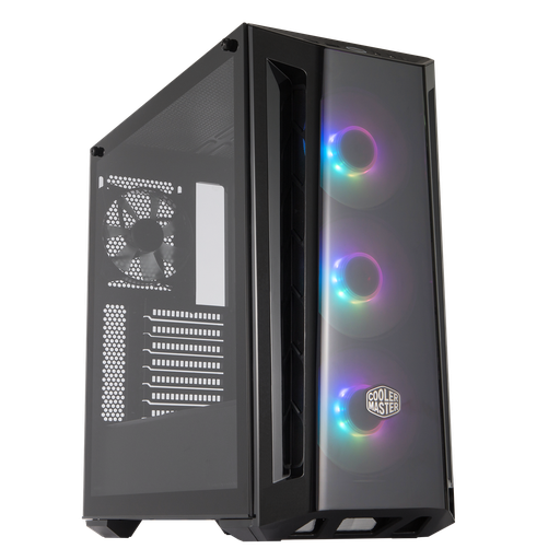 [MCBB520KGNNRGA] COOLER MASTER MCB-B520-KGNN-RGA Steel ATX Mid Tower Case BLACK (Incluye Abanicos)