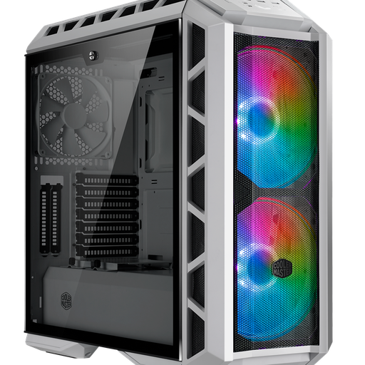 [MCMH500PWGNNS01] COOLER MASTER MCM-H500P-WGNN-S01 Steel ATX Mid Tower Case BLACK (Incluye Abanicos)