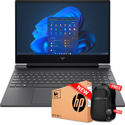 HP VICTUS 15-FA2082 15.6" FHD Core™ i5-13420H 512GB SSD 16GB W11 NVIDIA® RTX 4050 6GB SILVER Bcklt