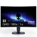 Alienware AW3225DM 32" VA LED Curved QHD 180Hz 1ms FreeSync Gaming Monitor Interstellar Indigo