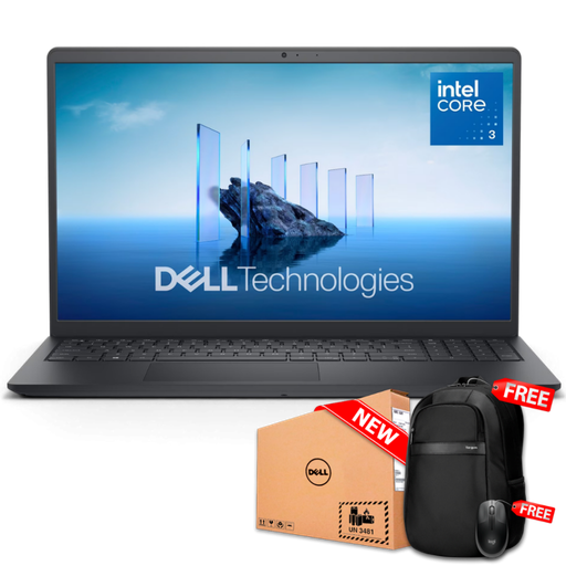 Dell 15 DC15250 15.6" FHD 120Hz Core™ 3 100U 512GB SSD 8GB W11 BLACK
