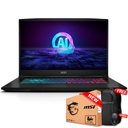 MSI KATANA A17 AI B8VF 17.3" FHD 144Hz Ryzen™ 9 8945HS 1TB SSD 32GB W11 NVIDIA® RTX 4060 8GB BLACK RGB Bcklt