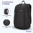 Mochila Targus 15.6" INTELLECT ESSENTIALS Negra
