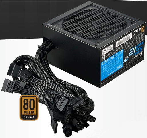 [S12III650GB] Seasonic S12III-650GB 80 PLUS BRONZE Certified 650W ATX12V Power Supply.