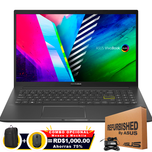 [M513UADS71CA] ❞𝐑𝐞𝐟𝐮𝐫𝐛𝐢𝐬𝐡𝐞𝐝❞  Asus M513UA-DS71-CA 15.6&quot; FHD Ryzen 7 5700U 512GB SSD 12GB W11