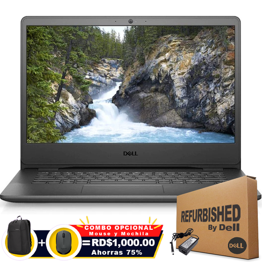 [VOS0127209RFF] ❞𝐑𝐞𝐟𝐮𝐫𝐛𝐢𝐬𝐡𝐞𝐝❞ Dell Vostro 3400 14&quot; Core™ i3-1115G4 1TB 8GB W11 Pro BLACK