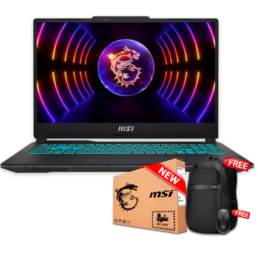 [CYBORG1513218 │ 9S715K111218] MSI CYBORG 15 A13VE-218 15.6&quot; FHD 144Hz IPS Core™ i7-13620H 512GB SSD 16GB W11 RTX 4050 6GB BLACK Bcklt