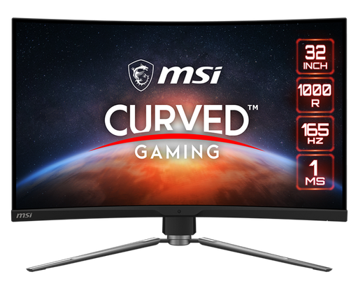 [MSIARTYMIX323CQR] MSI MPG-ARTYMIX-323CQR Curved 32” ULTRAWIDE WQHD 2560x1440 (2K) 165Hz 2xHDMI Displayport