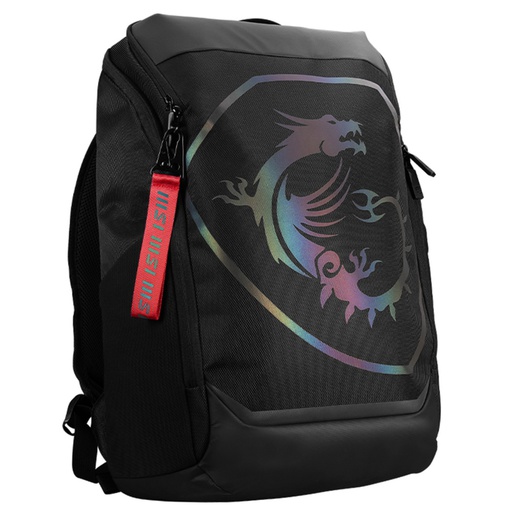 [4719072920814] MSI Gaming Backpack Black Polyester Carry Bag