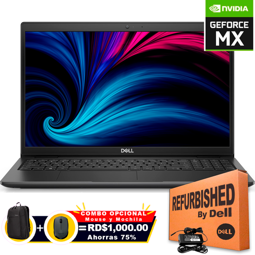 [LAT0157217RFF] ❞𝐑𝐞𝐟𝐮𝐫𝐛𝐢𝐬𝐡𝐞𝐝❞ Dell Latitude 3520 15.6&quot; FHD Core i5-11th 256GB SSD 8GB W11 Pro MX450 2GB