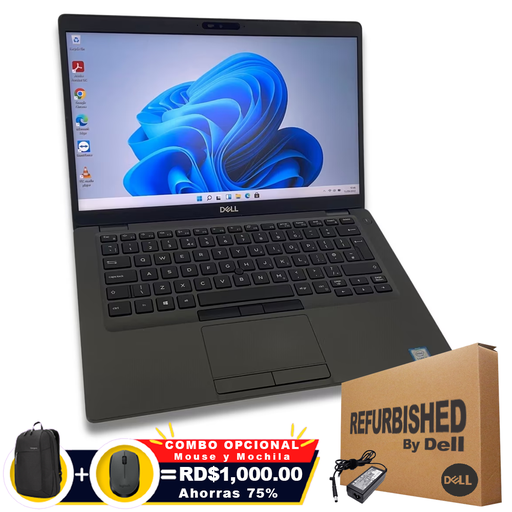 [DE5400I716256RFF] ❞𝐑𝐞𝐟𝐮𝐫𝐛𝐢𝐬𝐡𝐞𝐝❞ Dell Latitude 5400 14&quot; FHD Core™ i7-8665U 256GB SSD 16GB W10 Pro Backl