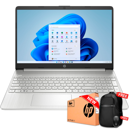 [HP15EF2033] HP 15-EF2033 15.6&quot; HD Ryzen™ 3 5300U 256GB SSD 8GB W11 Silver