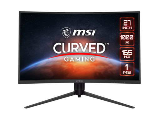 [MSIOPTIXG271CQR] MSI OPTIX G271CQR 27&quot; WQHD 2560x1440 2K VA Curved 165Hz HDMI, DP