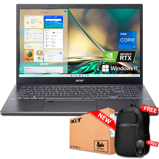 [NXKNZEM002] Acer Aspire 5 A515-57G-71KH 15.6" FHD Core™ i7-1255U 512GB SSD 8GB RTX 2050 4GB W11 GREY