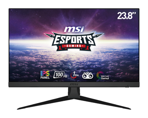 [MSIG2412V] MSI G2412V PLANO 24&quot; FHD 100HZ IPS FREESYNC MONITOR BLACK