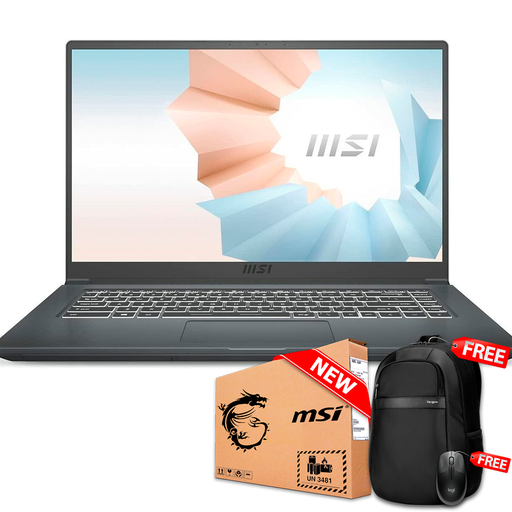 [5609-4208-1245-1244] MSI MODERN 14 ULTRA THIN 14&quot; FHD Core™ i3-1115G4 512GB SSD 8GB W10 Bcklt