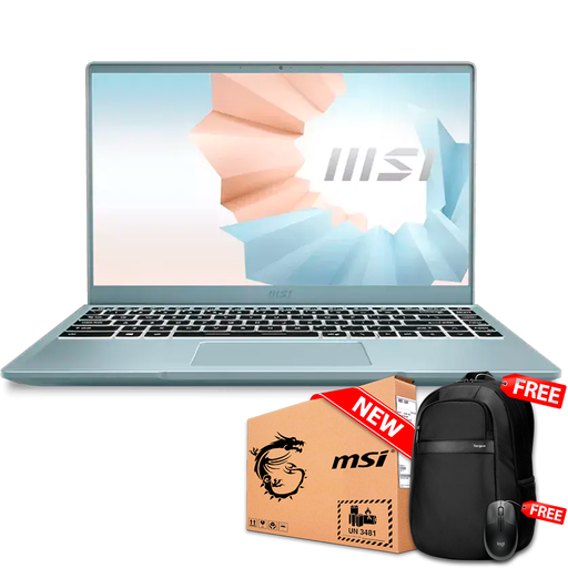 [2610 - 2241 - 4036 - 1025] MSI MODERN 14 ULTRA THIN 14&quot; FHD Core™ i7-1165G7 512GB SSD 8GB W10 Bcklt