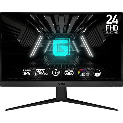 [MSIG2412F] MSI G2412F MONITOR 24&quot; PLANO IPS FHD 180HZ ADAPTATIVE SYNC BLACK