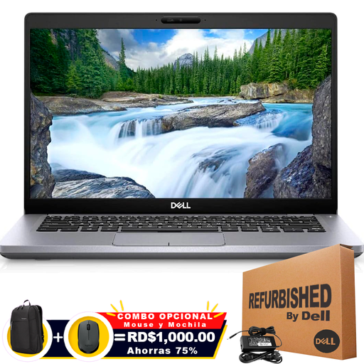 [DLL5310I525616RFF] ❞𝐑𝐞𝐟𝐮𝐫𝐛𝐢𝐬𝐡𝐞𝐝❞ Dell Latitude 5310 13.3" Core™ i5-10310U 256GB SSD 16GB W10 Pro SILVER