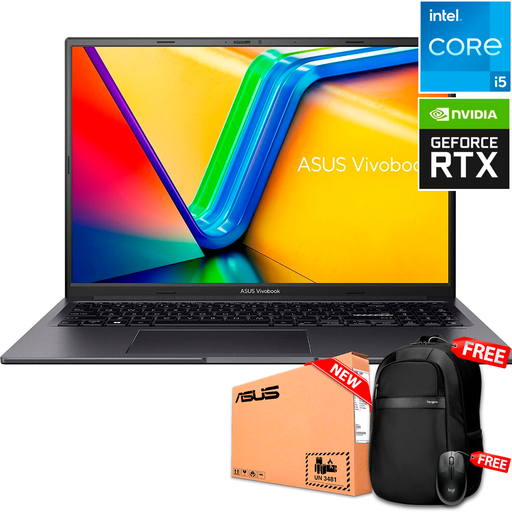 [K3605ZCOB51] Asus VivoBook 16X K3605ZC-OB51 16&quot; FHD IPS Core™ i5-12450H 512GB SSD 8GB W11 RTX 3050 4GB BLACK