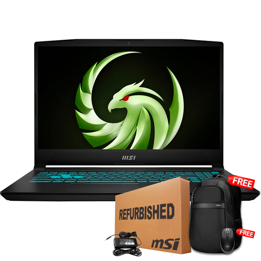 [9S7158P11001RFF] ❞𝐑𝐞𝐟𝐮𝐫𝐛𝐢𝐬𝐡𝐞𝐝❞ MSI BRAVO 15 15.6&quot; FHD 144Hz IPS Ryzen™ 7 7735HS 512GB SSD 16GB W11 RX6550M 4GB BLACK Bcklt