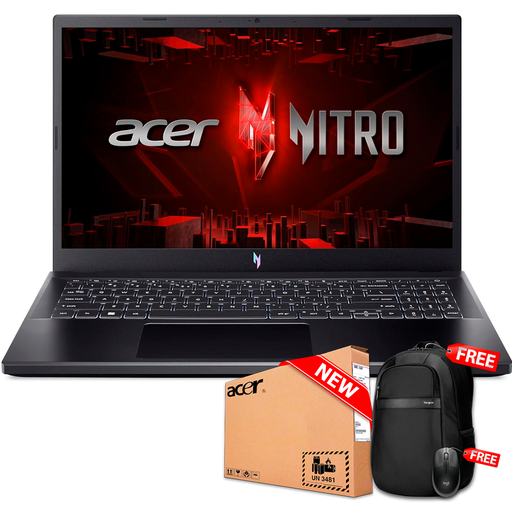[NHQQEAA007] Acer Nitro V 15 ANV15-51-98N0 15.6" FHD 144Hz IPS Core™ i9-13900H 512GB SSD 16GB W11 NVIDIA® RTX 4060 8GB BLACK Bcklt