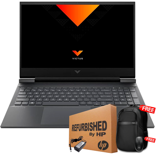 [HP15FA0031RFF] ❞𝐑𝐞𝐟𝐮𝐫𝐛𝐢𝐬𝐡𝐞𝐝❞ HP VICTUS 15-FA0031 15.6&quot; FHD 144Hz IPS Core i5-12450H 512GB SSD 8GB W11 GTX 1650 4GB SILVER