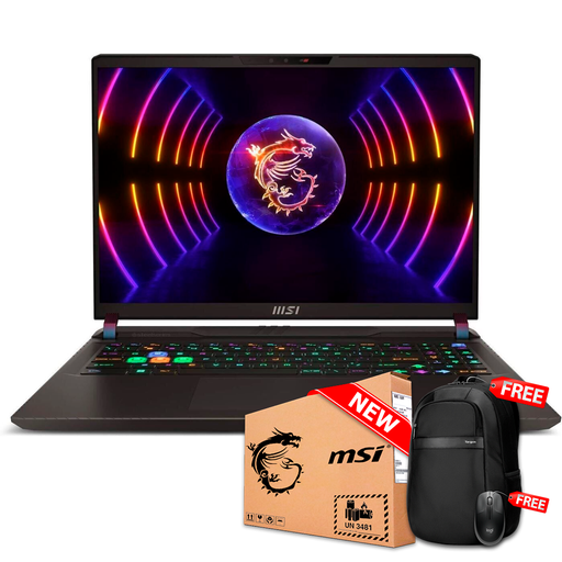 [9S715M122240] MSI VECTOR GP68HX 16&quot; (1920x1200) 144Hz Core™ i9-13950HX 1TB SSD 32GB W11 RTX 4080 12GB COSMO GRAY Bcklt