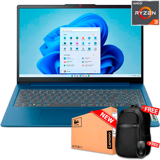 [82XM005DUS] Lenovo SLIM 3 15ABR8 15.6&quot; FHD Touch Ryzen™ 3 7330U 512GB SSD 8GB W11 BLUE Bcklt