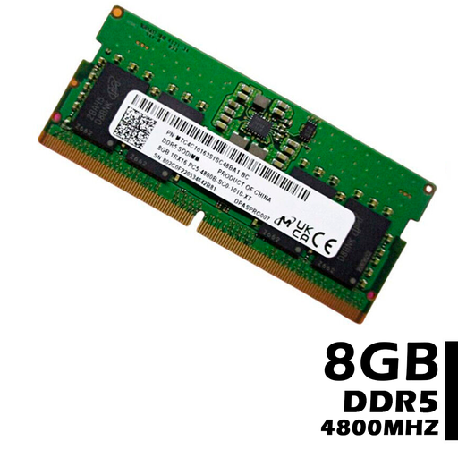 [MEMLP8GDR5] Memoria Lenovo Para Laptop 8GB DDR5 4800Mhz