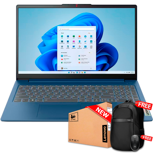 [82VGX011US] Lenovo 1 15AMN7 15.6&quot; FHD Ryzen™ 3 7320U 256B SSD 8GB W11 Blue