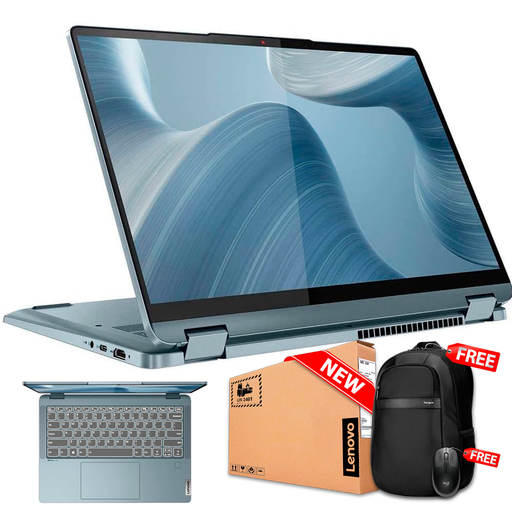 [82VC0002US] Lenovo Flex 7 14IAU7 2-IN-1 14&quot; 2.2K (2240x1400) Touch IPS Core™ i5-1235U 512GB SSD 8GB W11 STONE BLUE Bcklt