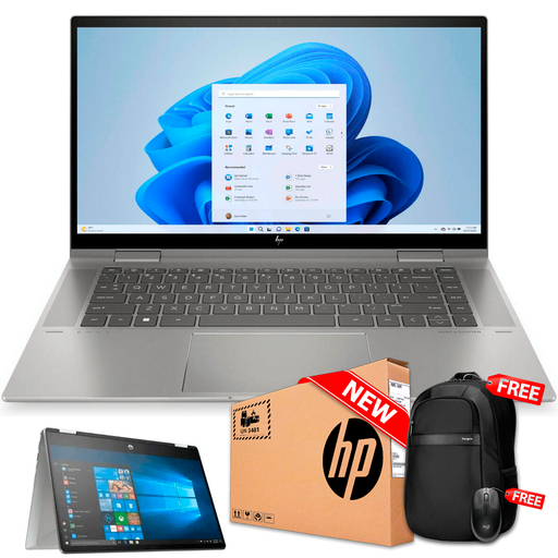 [HP15EW1058] HP Envy x360 15-EW1058 2-IN-1 15.6" FHD Touch Core™ i5-1335U 512GB SSD 8GB W11 MINERAL SILVER Bcklt