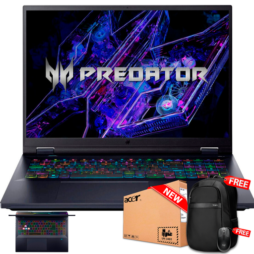 [NHQP4AA001] Acer PREDATOR HELIOS 18 PH18-72-924C 18&quot; (2560x1600) 250Hz Core™ i9-14900HX 1TB SSD 32GB W11 NVIDIA® RTX™ 4090 16GB BLACK RGB Per Key Bcklt